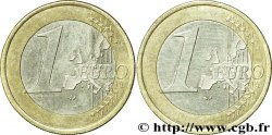 EUROPEAN CENTRAL BANK 1 euro, double face commune n.d. 