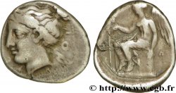 BRUTTIUM - TÉRINA Nomos, statère ou didrachme