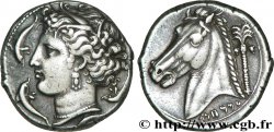 SICILIA - SICULO-PUNICHE - LILIBAION Tétradrachme