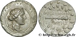 MACÉDOINE - AMPHIPOLIS Tétradrachme stéphanophore TTB+