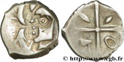 VOLQUES TECTOSAGES (région de Toulouse) Drachme “à la tête cubiste”