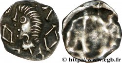 MEROWINGISCHEN MÜNZEN - POITOU - METALVS VICVS - Melle ? (Deux-Sevres) Obole uniface à la tête à gauche