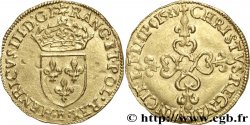 HENRI III Écu d or au soleil, 3e type 1583 Rouen