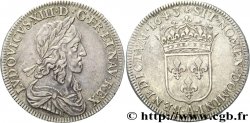 LOUIS XIII Demi-écu, buste drapé et cuirassé (2e buste de Jean Warin) 1643 Paris, Monnaie de Matignon