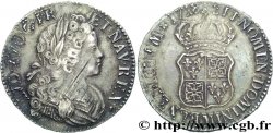 LOUIS XV THE WELL-BELOVED Écu de Navarre 1718 Toulouse