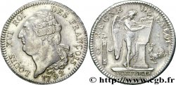 LOUIS XVI Écu dit au génie , type FRANÇOIS 1792 Paris