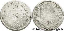 ARDENNES - PRINCIPAUTY OF ARCHES-CHARLEVILLE - CHARLES I OF GONZAGUE Pièce de six blancs