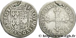 PRINCIPAUTÉ DE CHÂTEAU-REGNAULT - FRANÇOIS DE BOURBON ET LOUISE-MARGUERITE DE LORRAINE Quart d’écu, 1er type
