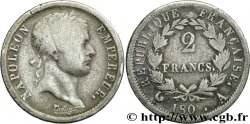 2 francs Napoléon Ier tête laurée, République française n.d. Paris F.254/1