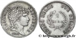 2 lire, rameaux courts 1813 Naples VG.2257 