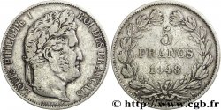 5 francs, IIIe type Domard 1848 Bordeaux F.325/19