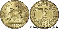 2 francs Chambres de commerce 1920 Paris F.267/2