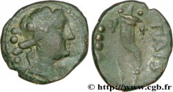 LUKANIEN - PAESTUM Triens, (PB, Æ 18)