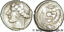 SIZLIEN - LEONTINOI Tétradrachme du Maître à la feuille