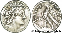 ÄGYPTEN -PTOLEMÄISCHES KÖNIGREICH ÄGYPTEN - PTOLEMAIOS IX SOTER UND KLEOPATRA III Tétradrachme