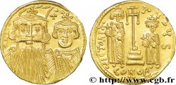 COSTANTE II, COSTANTINO IV, ERACLIO e TIBERIO Solidus