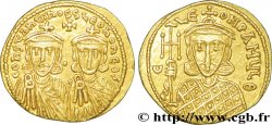 CONSTANTINUS V und LEO IV Solidus VZ