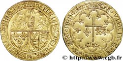 HENRY VI DE LANCASTRE - ROI DE FRANCE (1422-1453) - ROI D ANGLETERRE (1422-1461) et (1470-1471) Salut d or n.d. Rouen