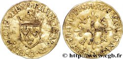 FRANÇOIS IER LE RESTAURATEUR DES LETTRES Demi-écu d or au soleil, 5e type 21/07/1519 Rouen
