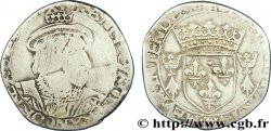 FRANÇOIS IER LE RESTAURATEUR DES LETTRES Teston de Bretagne, 4e type n.d. Rennes