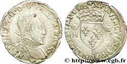 FRANCIS II. COINAGE IN THE NAME OF HENRY II Demi-teston au buste lauré, 2e type 1560 Bayonne