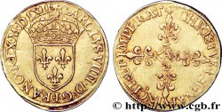 CHARLES IX Écu d or au soleil, 1er type 1562 Paris