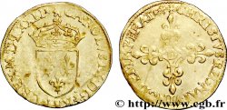 CHARLES IX Écu d or au soleil, 1er type 1572 Lyon