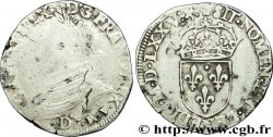 HENRY III. COINAGE AT THE NAME OF CHARLES IX Teston, 11e type 1575 (MDLXXV) Lyon