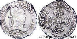 HENRI III Franc au col plat 1579 Angers