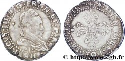 HENRI III Demi-franc au col plat 1587 Limoges