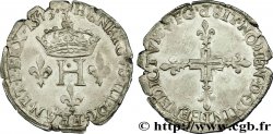 HENRI III Double sol parisis, 2e type 1579 Dijon