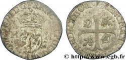 HENRI III Douzain aux deux H, 3e type 1589 Riom