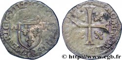 LA LIGUE. MONNAYAGE AU NOM D HENRI III Douzain aux deux H, 4e type 1592 Le Puy