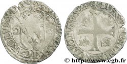 CHARLES X, CARDINAL OF BOURBON Douzain aux deux C, 1er type 1592 Dijon