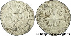 CHARLES X, CARDINAL DE BOURBON Douzain aux deux C, 1er type 1594 Dijon