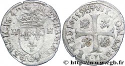 HENRI IV LE GRAND Douzain aux deux H, 2e type 1596 Poitiers