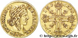 LOUIS XIII Demi-louis d or à la mèche longue 1641 Paris