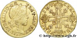 LOUIS XIV LE GRAND OU LE ROI SOLEIL Louis d’or aux huit L, portrait à la mèche longue 1652 Arras