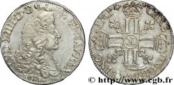 LOUIS XIV LE GRAND OU LE ROI SOLEIL Écu aux huit L, 1er type 1691 Amiens
