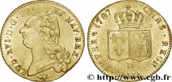LOUIS XVI Double louis d’or aux écus accolés 1787 Lyon