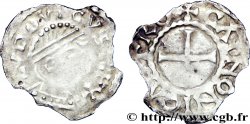 LOUIS IV D OUTREMER Denier au portrait TB
