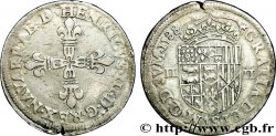 NAVARRE-BÉARN - HENRI III DE NAVARRE, II DE BÉARN Quart d écu