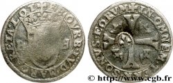 PRINCIPAUTÉ DE CHÂTEAU-REGNAULT - FRANÇOIS DE BOURBON ET LOUISE-MARGUERITE DE LORRAINE Douzain aux H non couronnées, contremarqué d’un lis