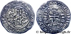 HAINAUT - COMTÉ DE HAINAUT - GUILLAUME Ier Demi-gros au monogramme (eskielois)