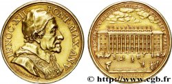 ITALIE - ÉTATS DU PAPE - INNOCENT XII (Antoine Pignatelli) Médaille annuelle, or 35,5 mm TTB+