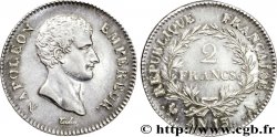 2 francs Napoléon Empereur, Calendrier révolutionnaire 1805 Paris F.251/12