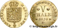 5 thaler en or 1810 Brünswick DP.787