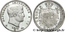 2 lire Napoléon Empereur et Roi d’Italie 1809 Milan M.237  AU