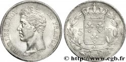 5 francs Charles X, 1er type 1825 Strasbourg F.310/5