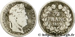 1/2 franc Louis-Philippe 1833 Nantes F.182/37